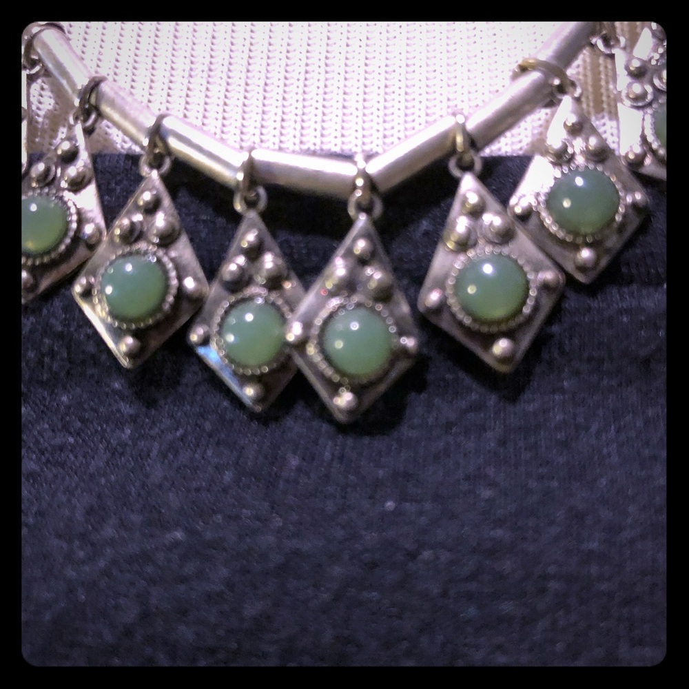 Green Stone Pendant.